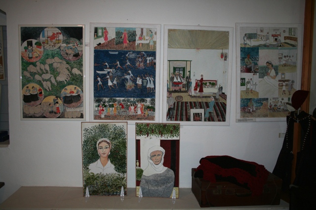Selection of paintings by local artist